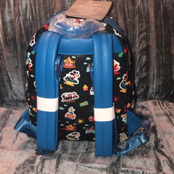 Disneyland Loungefly Disney Parks Backpack AOP - Picture 3 of 3